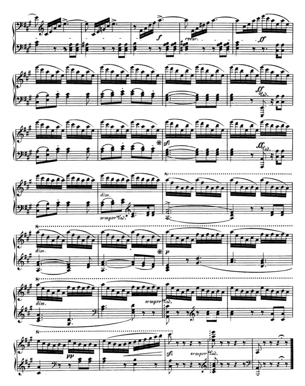 门德尔松无词歌Op.19（NO.3）