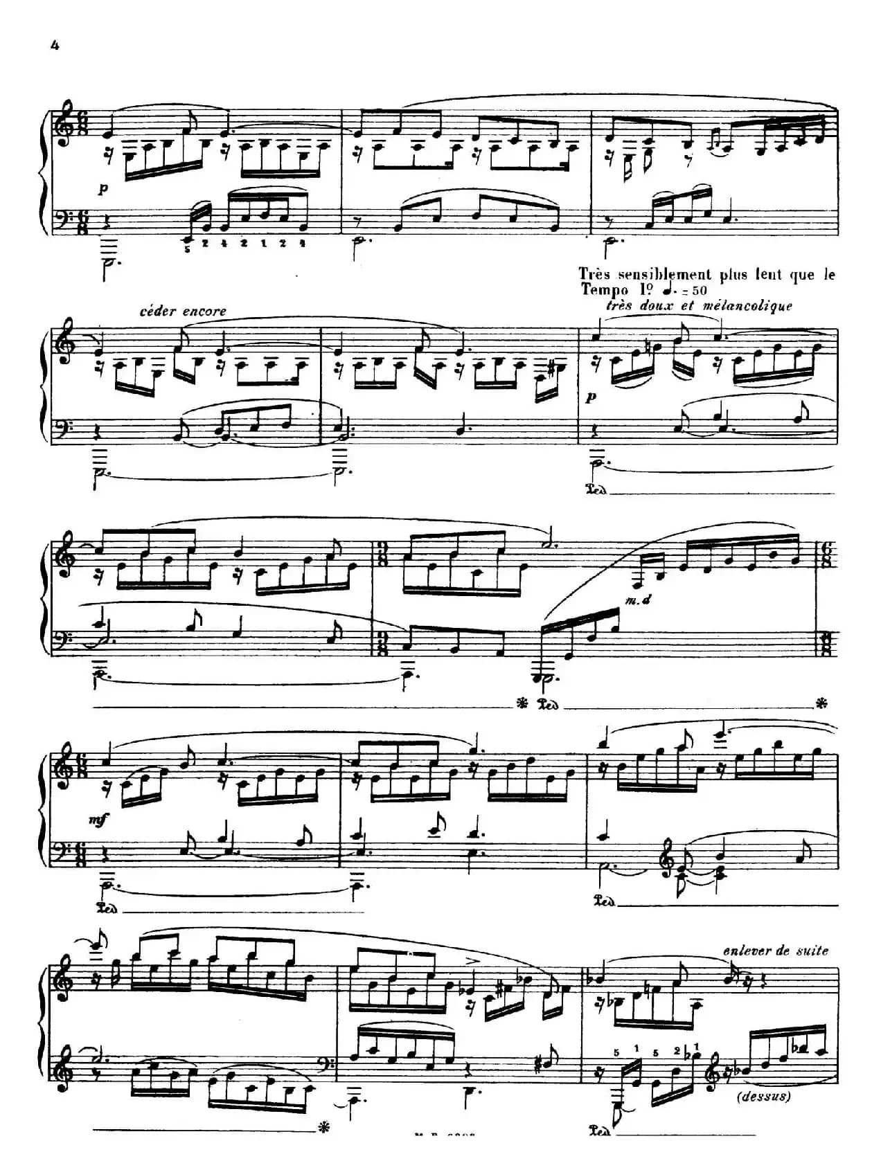 Intermezzo No.3 in A-flat Major（降A大调第三间奏曲）