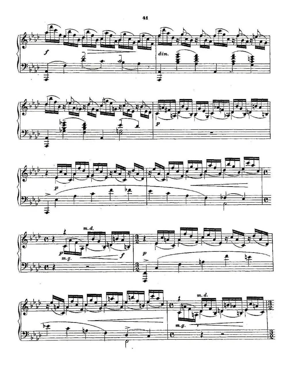10首《前奏曲》之八（Rachmaninoff 10 Preludes, Op.23）