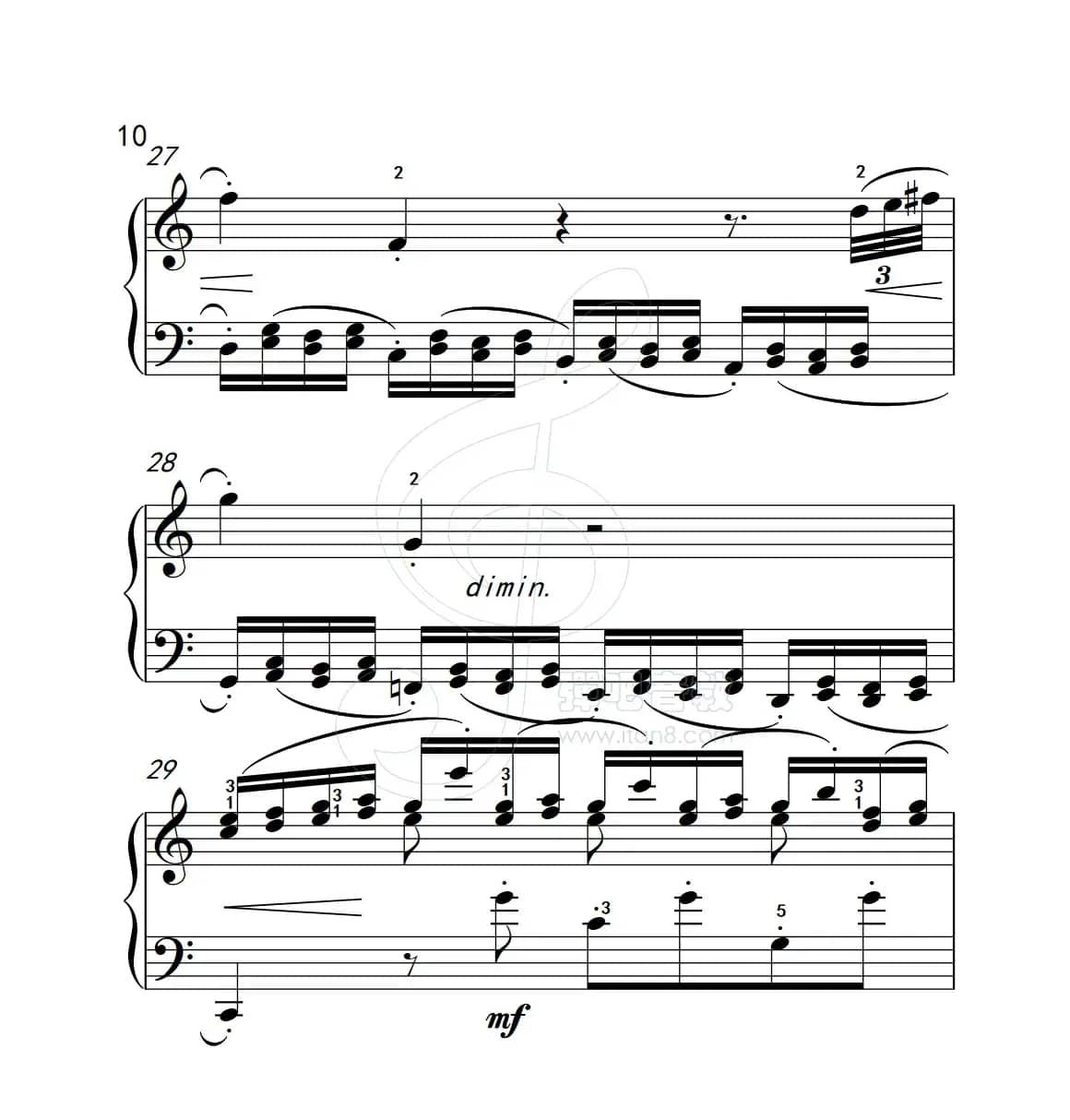 练习曲 33（克拉莫钢琴练习曲60首）