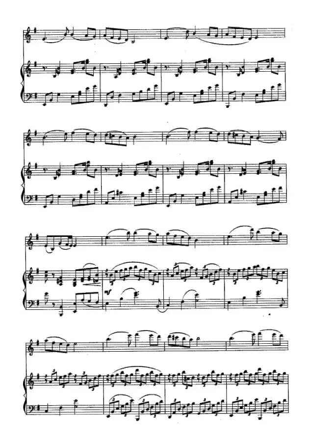 黄河女儿情（小提琴独奏）