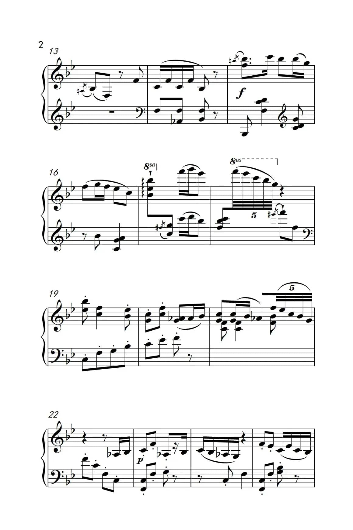 第八级1.夫妻识字（中央音乐学院 钢琴（业余）考级教程 7-9级）