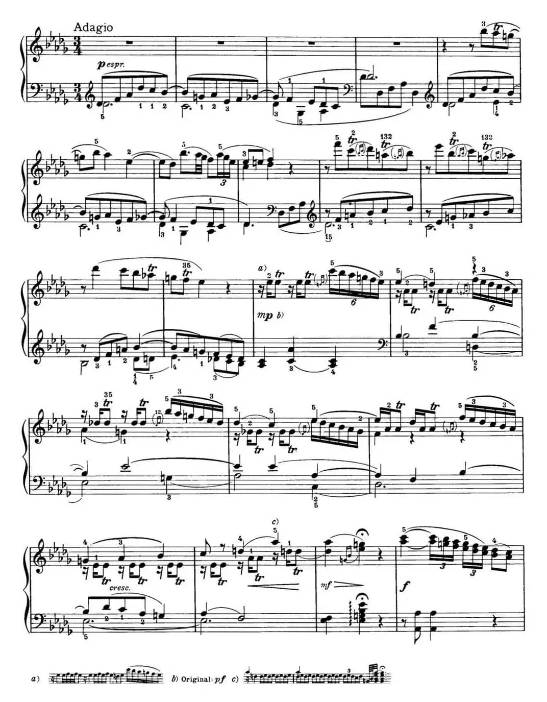 海顿 钢琴奏鸣曲 Hob XVI 46 Divertimento Ab major