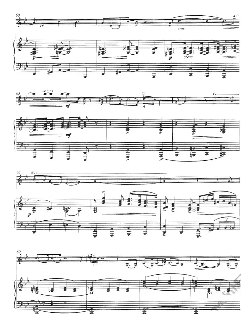 夏日时光，女人是靠不住的——选自《波吉与贝丝》（Summertime and A Woman Is a Sometime Thing、from Porgy and Bess、小提琴+钢琴伴奏）