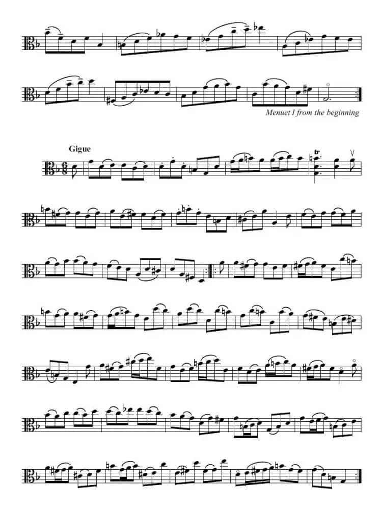 Bach《6 Suites》（巴赫《组曲》、中提琴）