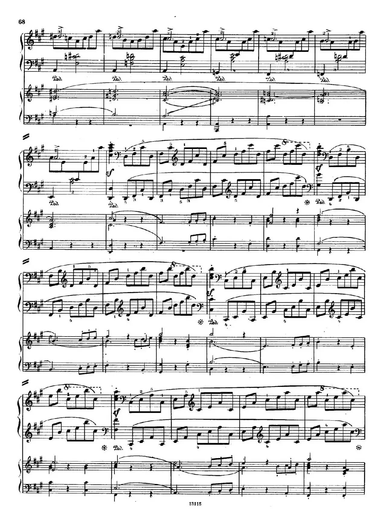 Piano Concerto in a Minor Op.54（a小调钢琴协奏曲·双钢琴）