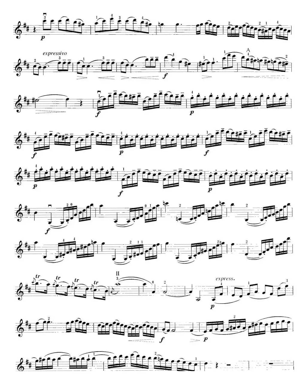 小提琴考级第八级：外国乐曲（7首）