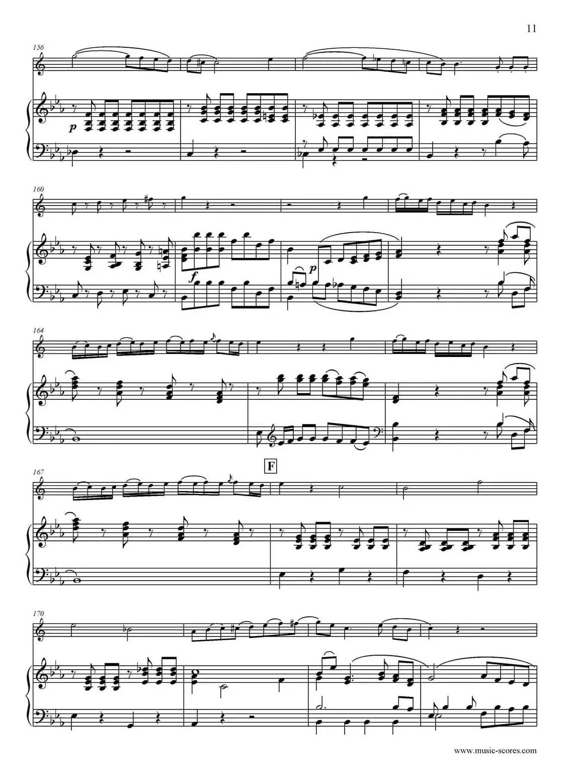 Mozart：Concerto KV495 No.4-1st（中音萨克斯+钢琴伴奏）