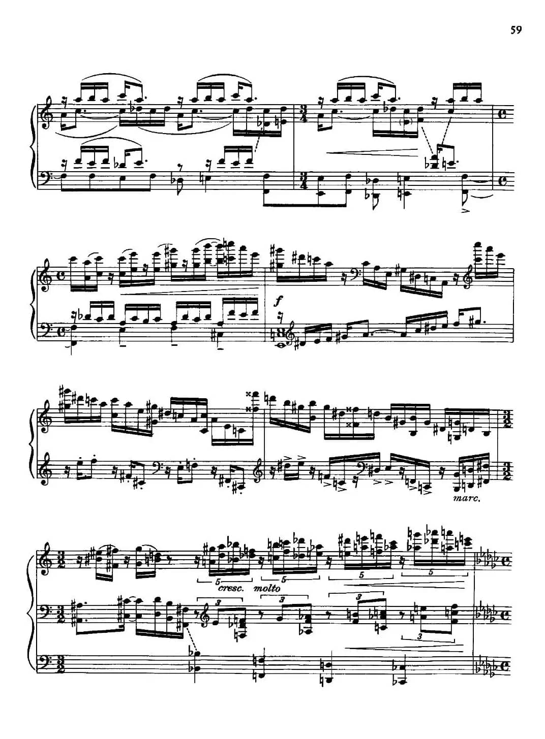 塞缪尔·巴伯 - 降e小调钢琴奏鸣曲 op.26 v.4