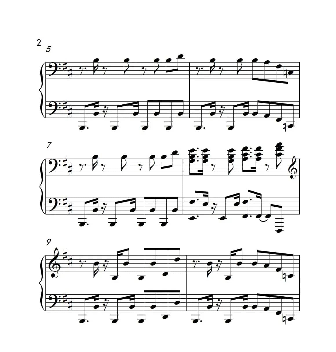 江南style（《弹吧音教》制谱版）