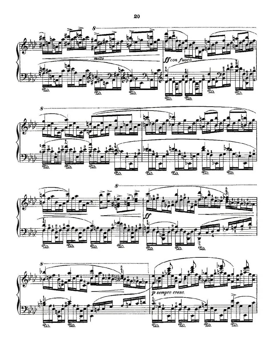 肖邦《练习曲》Fr.Chopin Op.25 No1-2