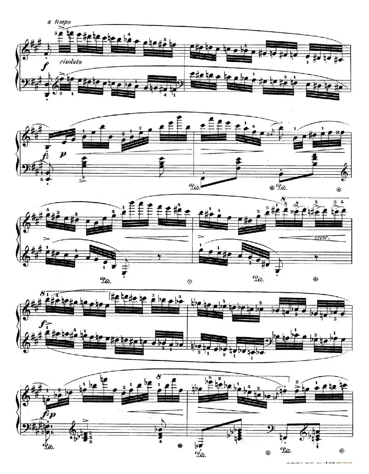 Grand Fantasy on Polish Airs Op.13（华丽的波兰民歌幻想曲·钢琴独奏版）