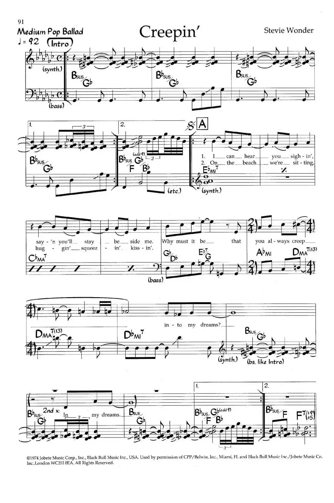 Creepin'（爵士钢琴曲）