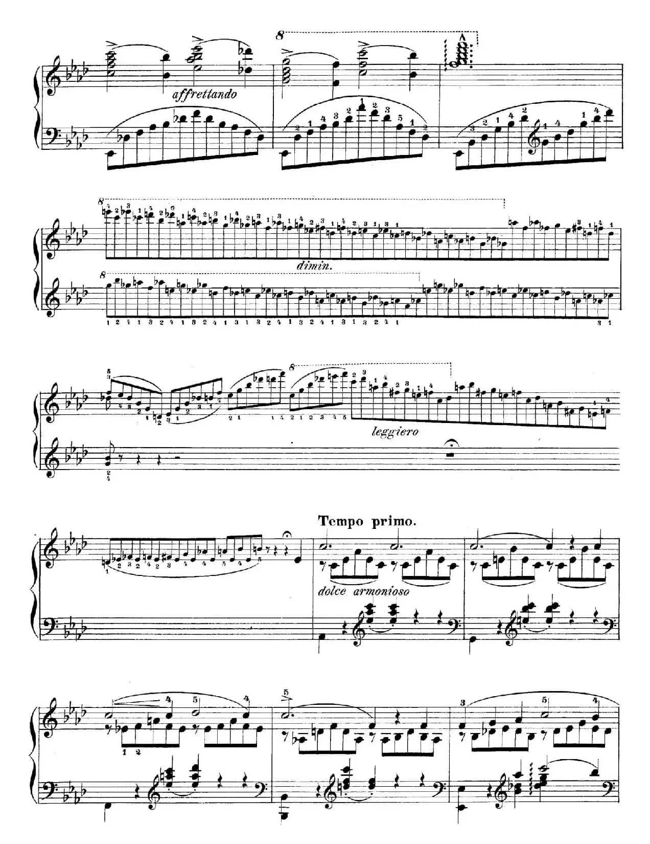 Notturnos S.541(3首夜曲“爱之梦”·3)