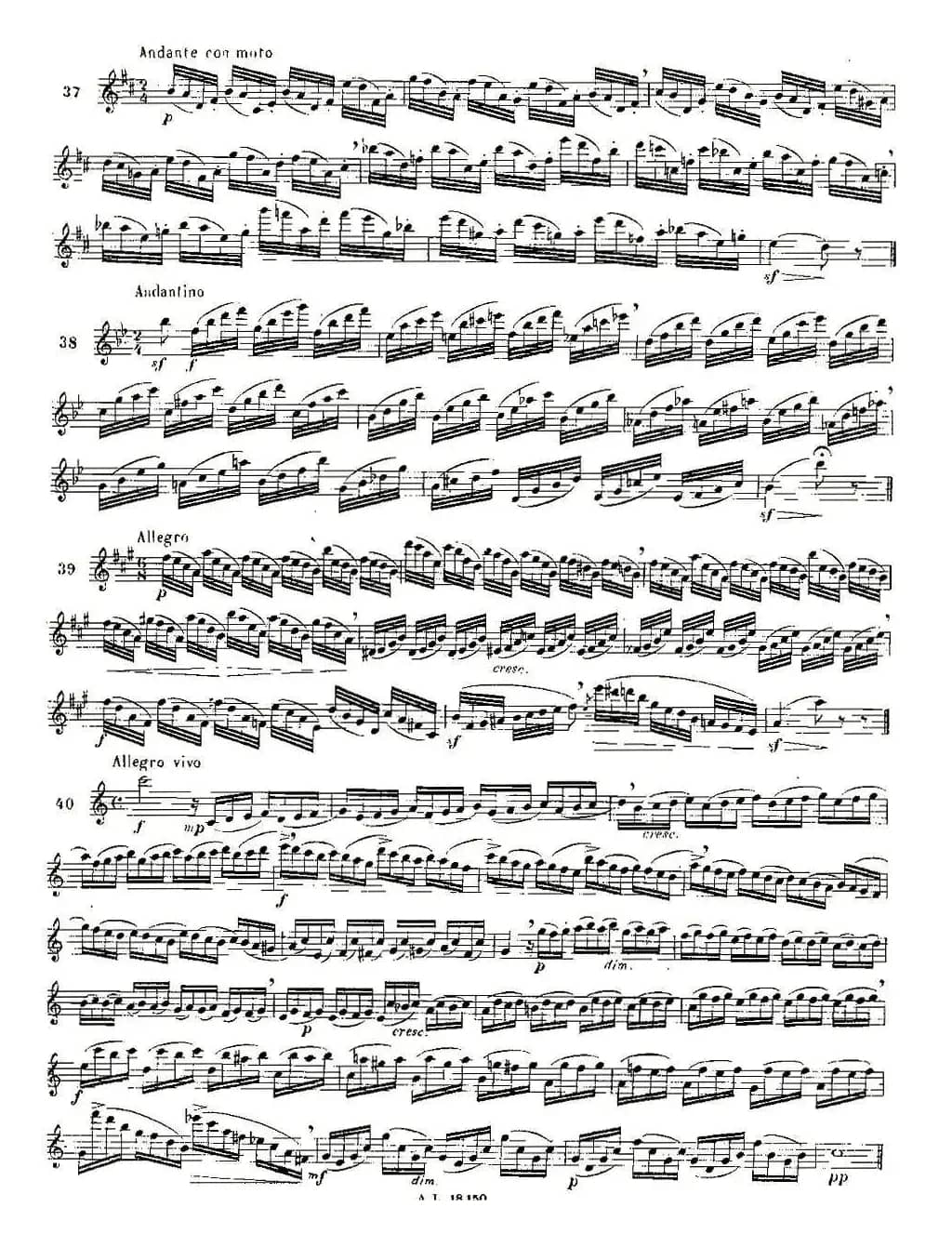 moyse - 100首练习曲之19—40