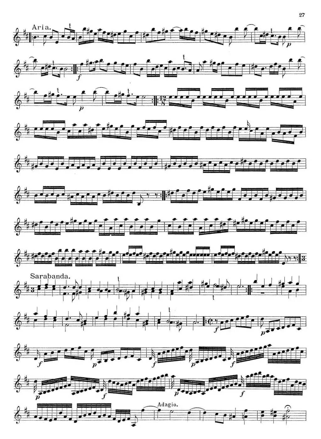 Biber Violin Sonata VIII