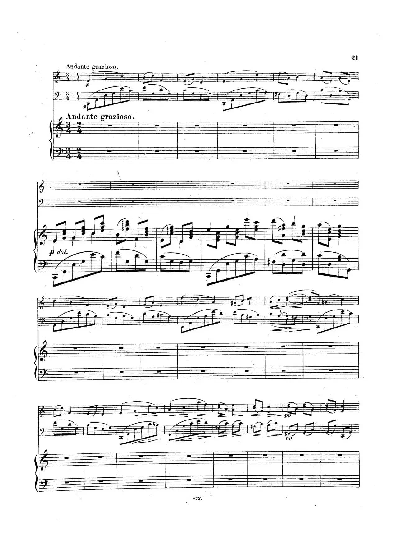 Piano Trio No.3 in c Minor Op.101（c小调第三钢琴三重奏）