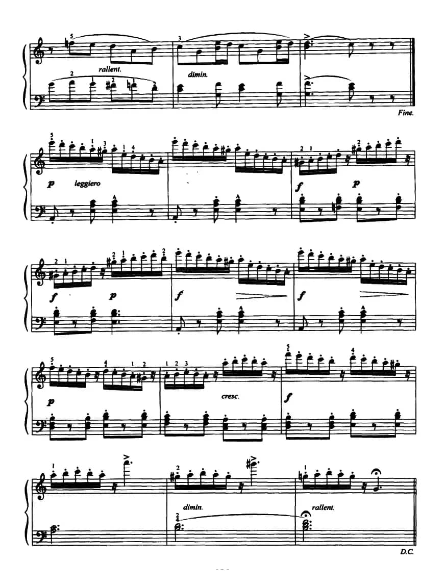 练习曲（Op.37No.37）