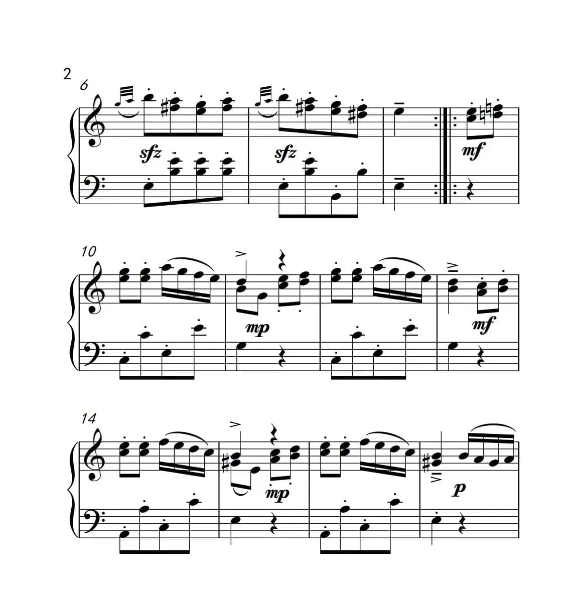 A大调钢琴奏鸣曲（土耳其风格的回旋曲）