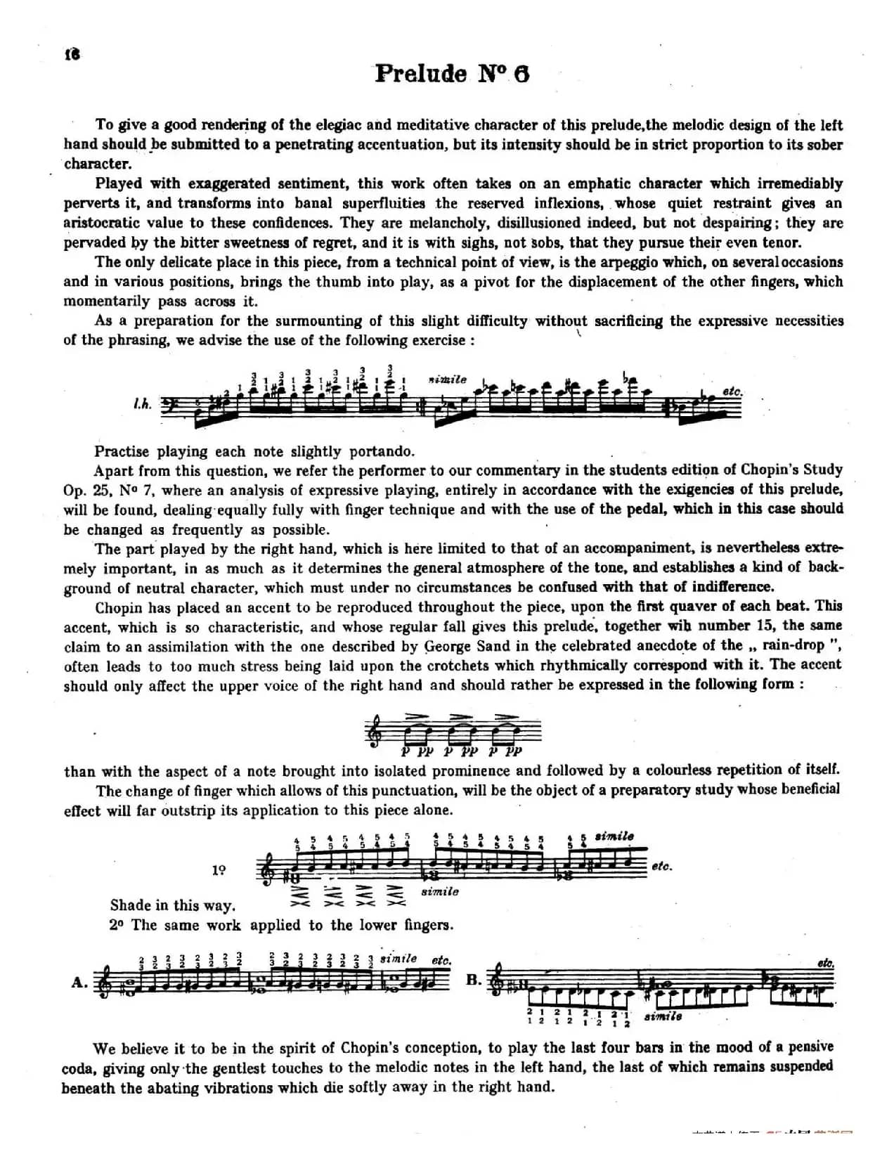 Preludes Op.28（24首前奏曲·6）