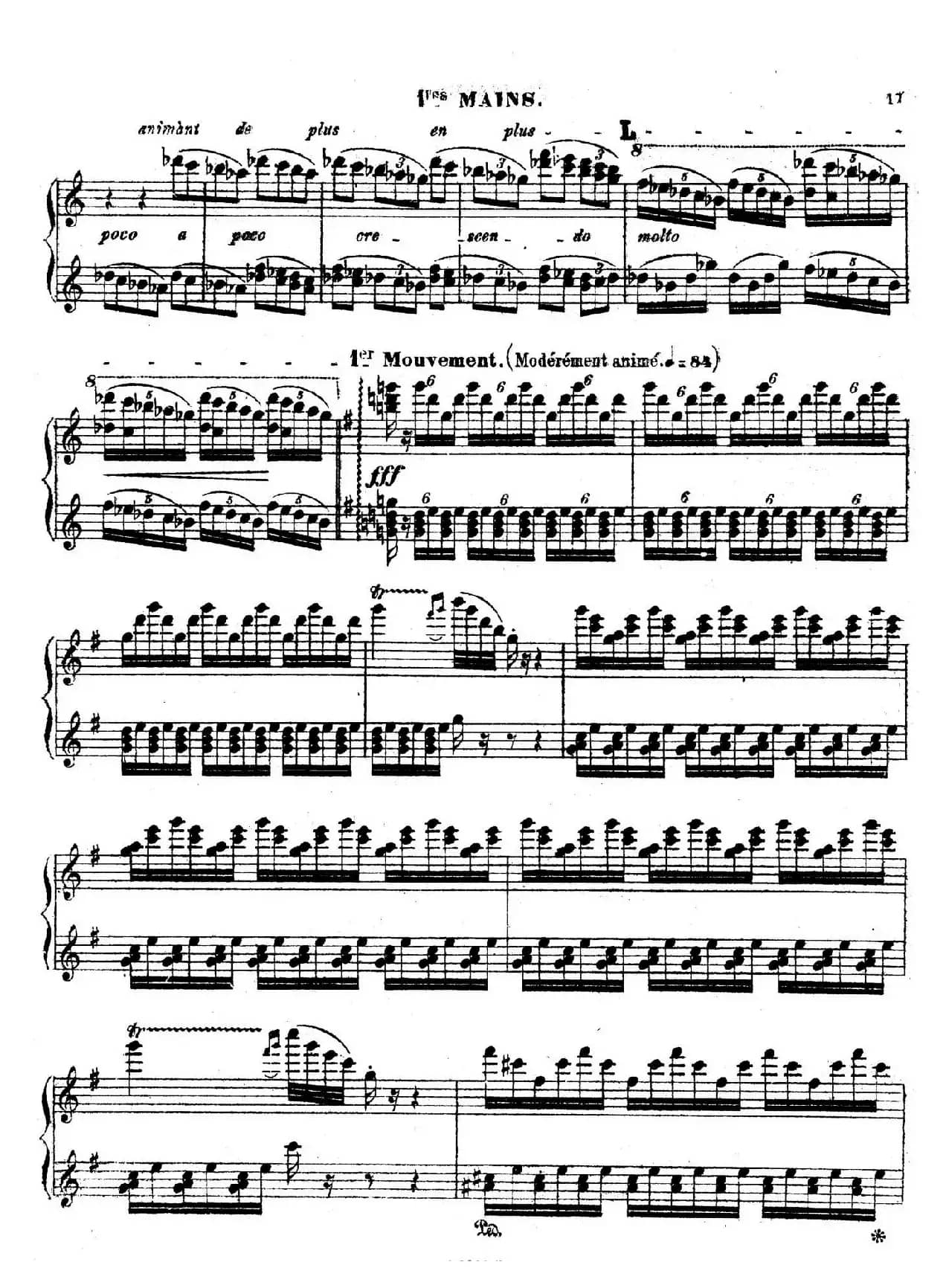 Symphony on a French Mountain Air Op.25（法国山歌交响曲·双钢琴·Ⅰ）