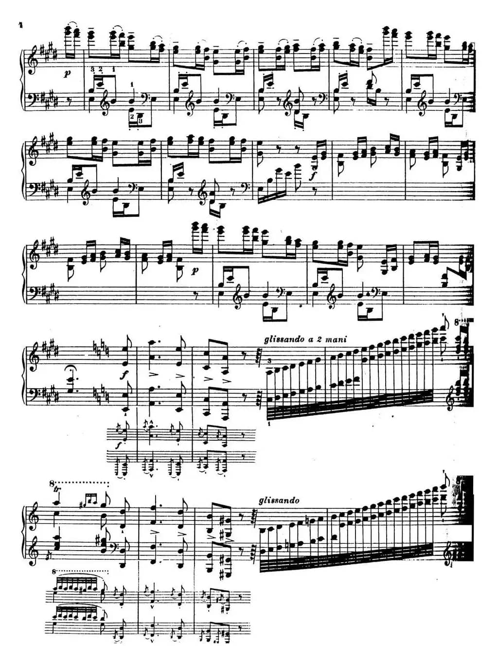 6首帕格尼尼大练习曲（La Chasse Etude Nr.5）