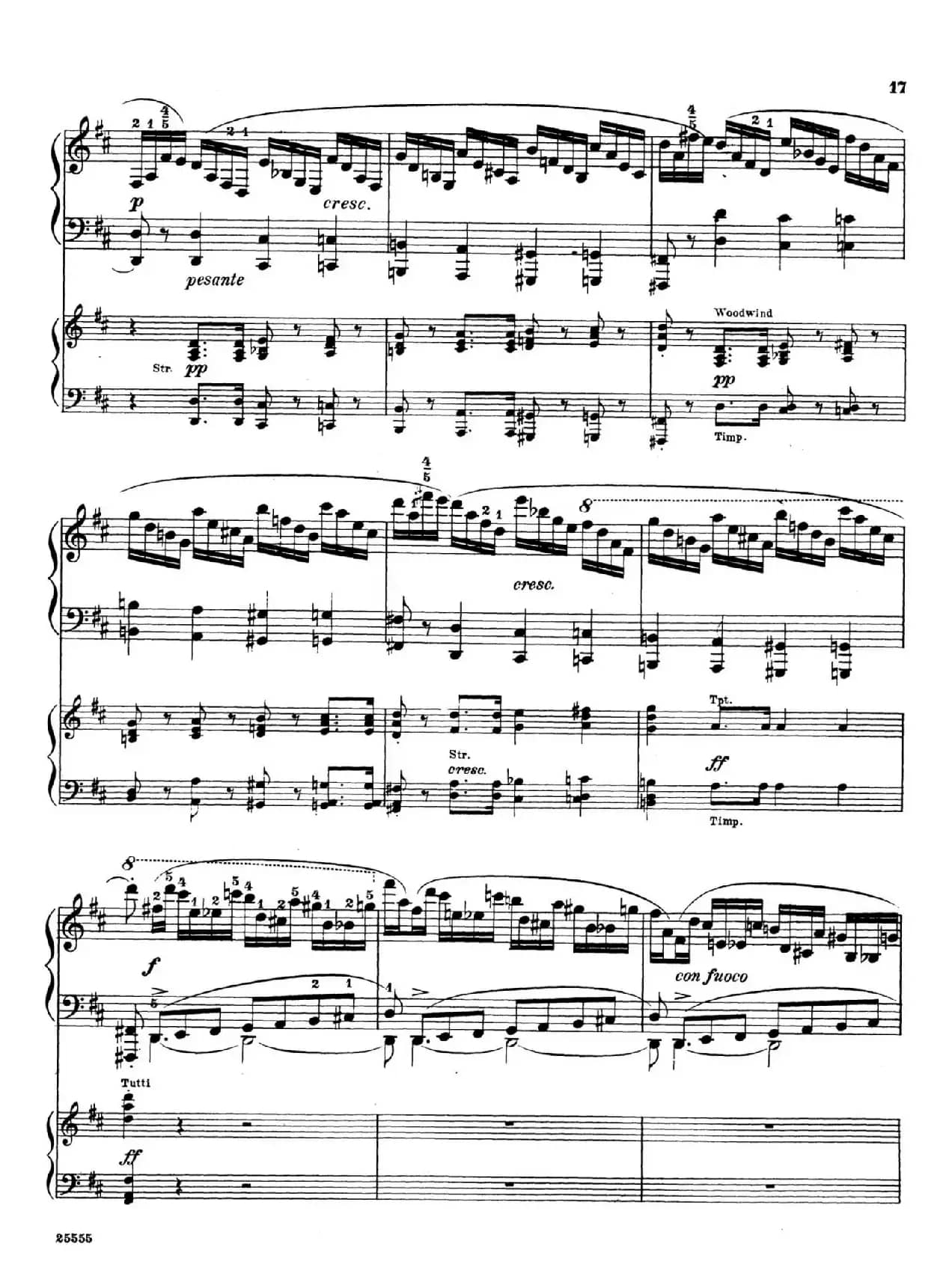 Capriccio Brillante in B Major Op.22（B大调华丽随想曲·双钢琴）