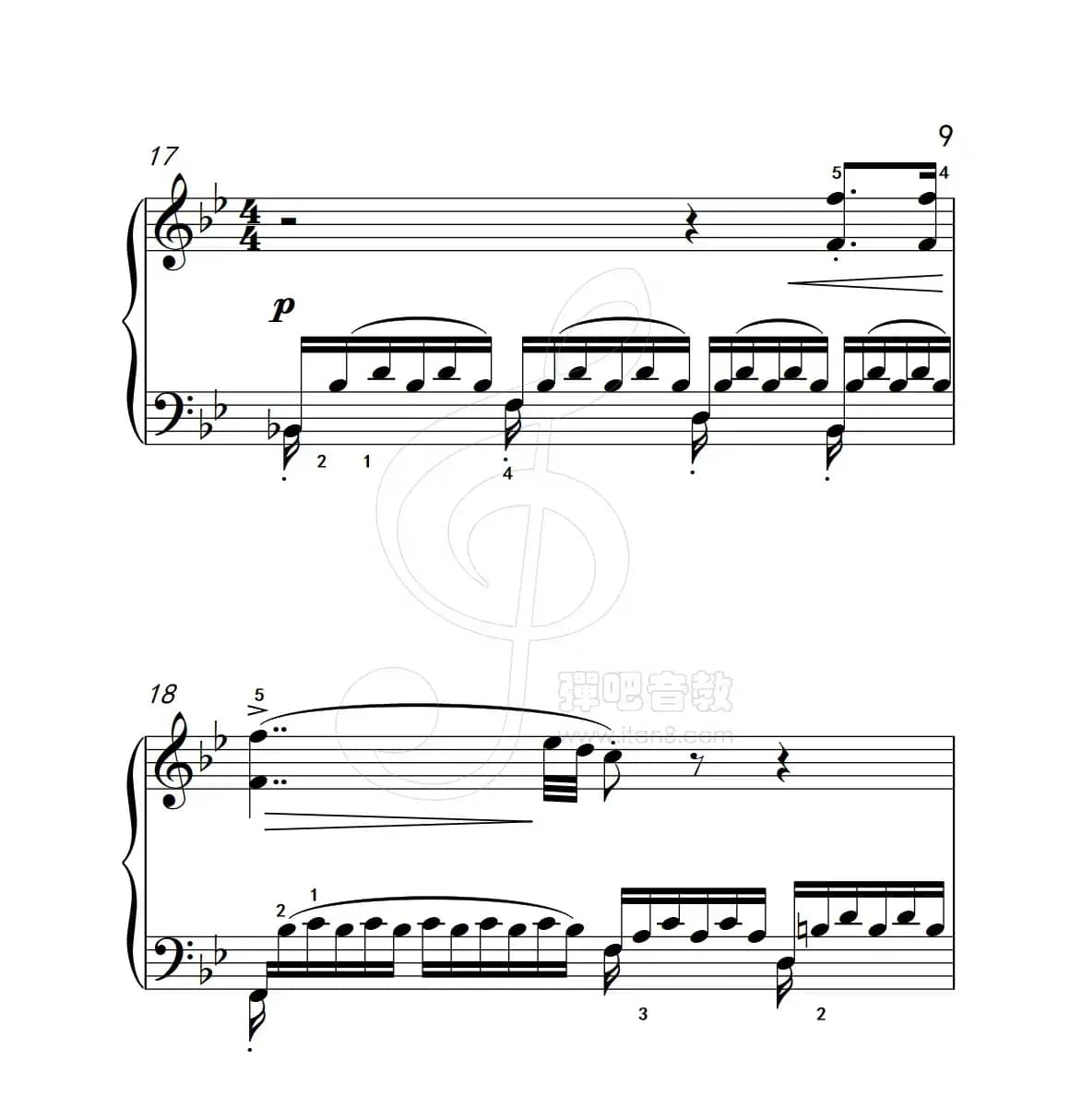 练习曲 32（克拉莫钢琴练习曲60首）