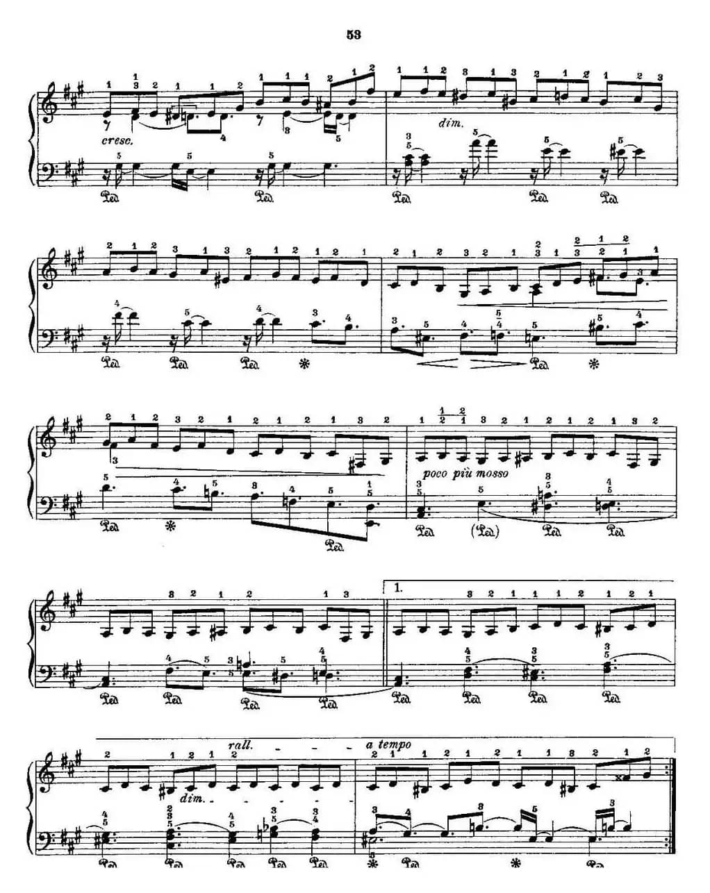 53首改编练习曲（No.28A）