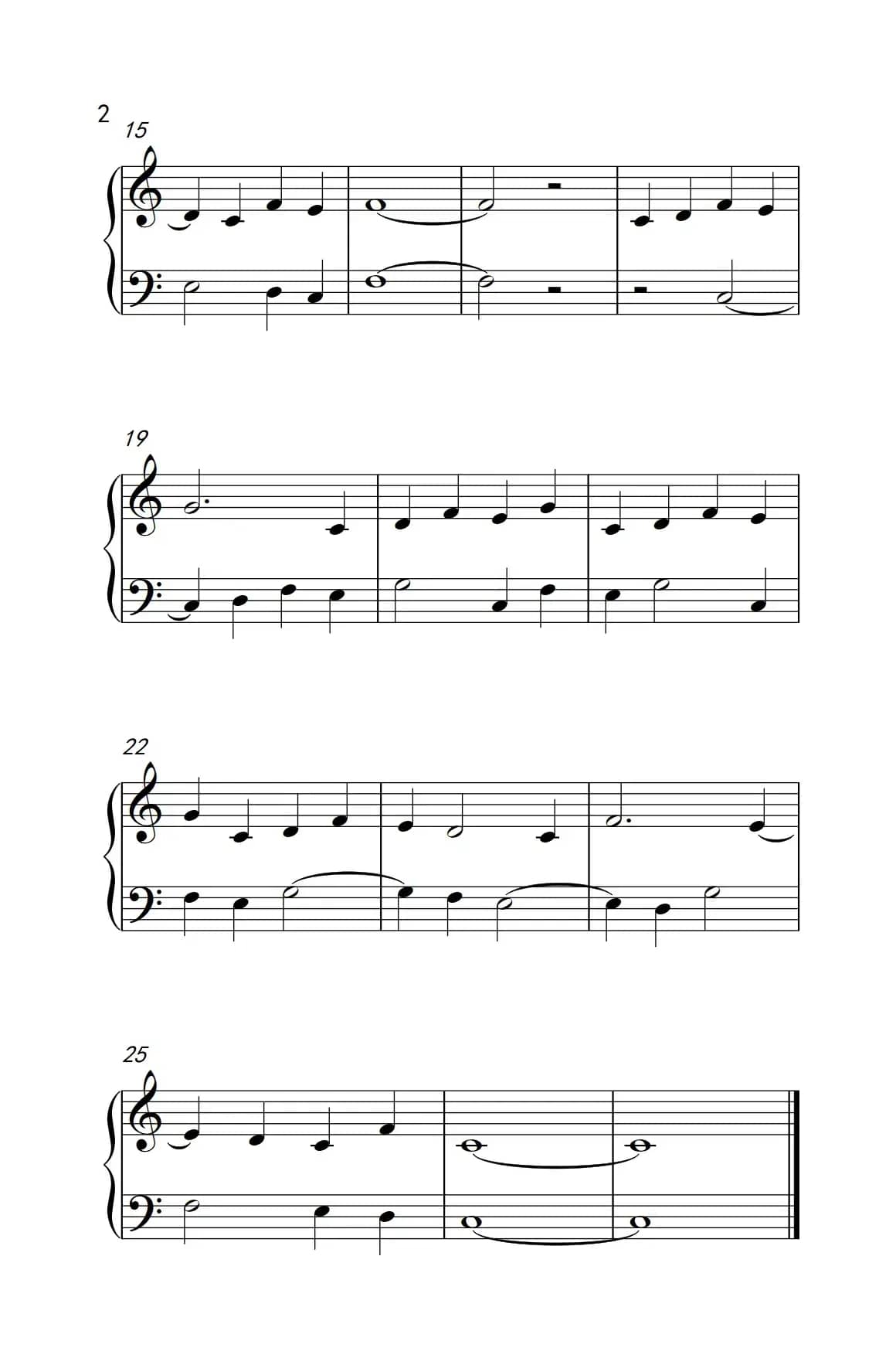 众赞歌（巴托克 小宇宙 钢琴教程 1）