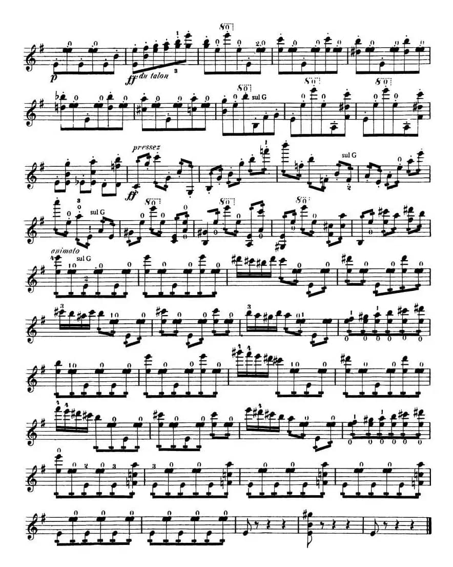 Sarasate《Carmen Fantasy》Op.25（萨拉萨蒂《卡门幻想曲》Op.25）