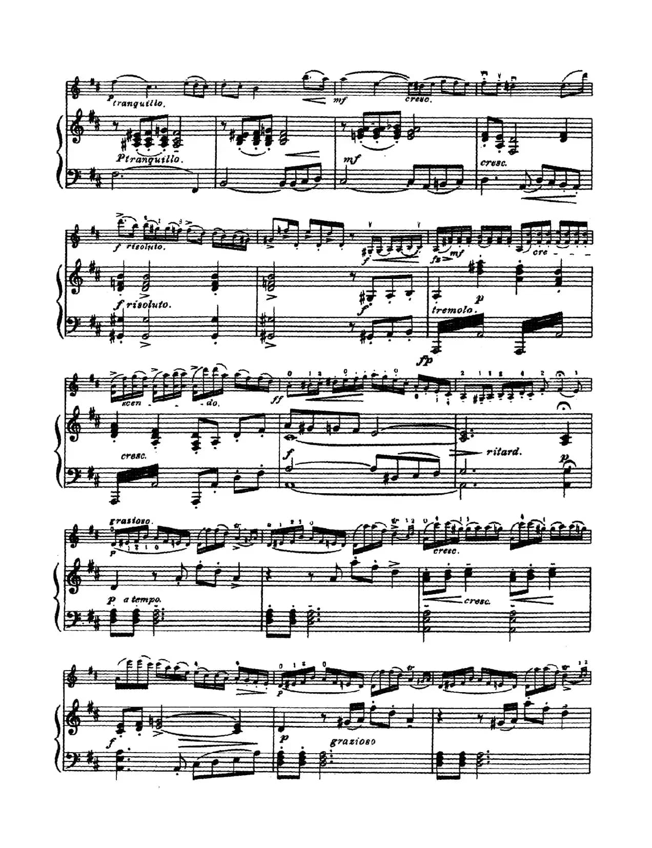 D大调学生协奏曲（塞茨作品第15号）