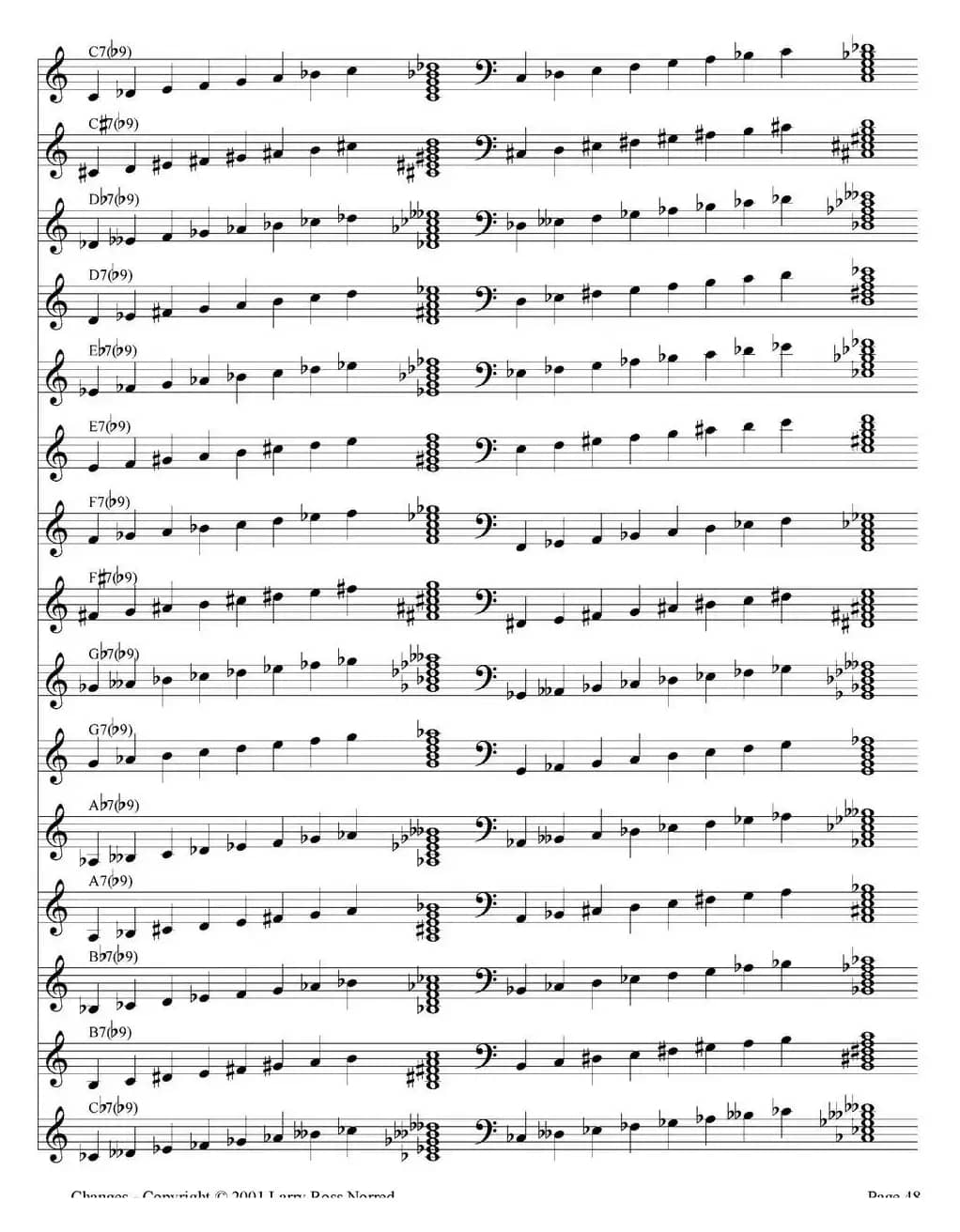 Changes（爵士乐和弦教材）（P41-60）