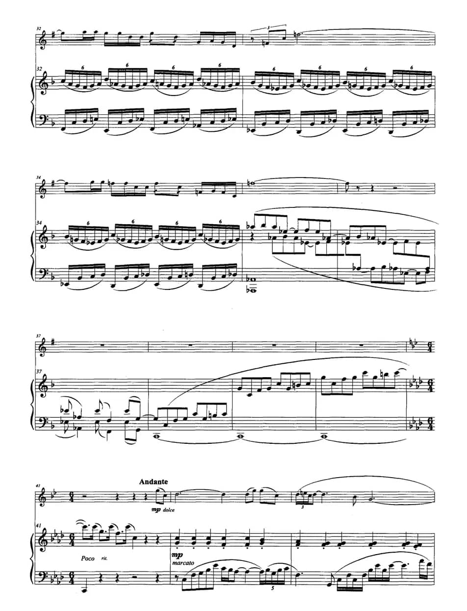 D小调奏鸣曲（小号+钢琴）