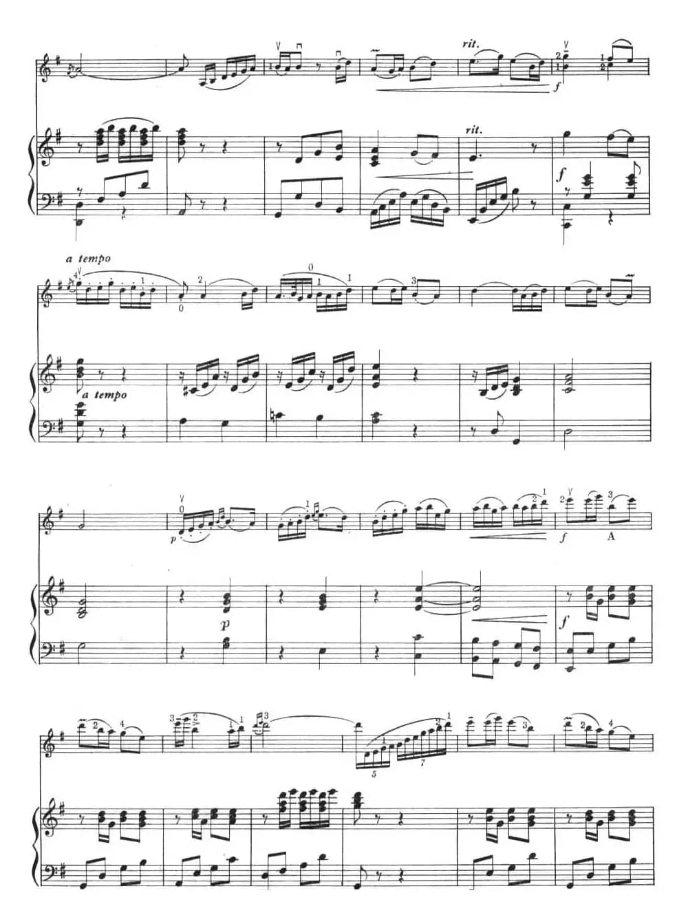 千年的铁树开了花（小提琴+钢琴）