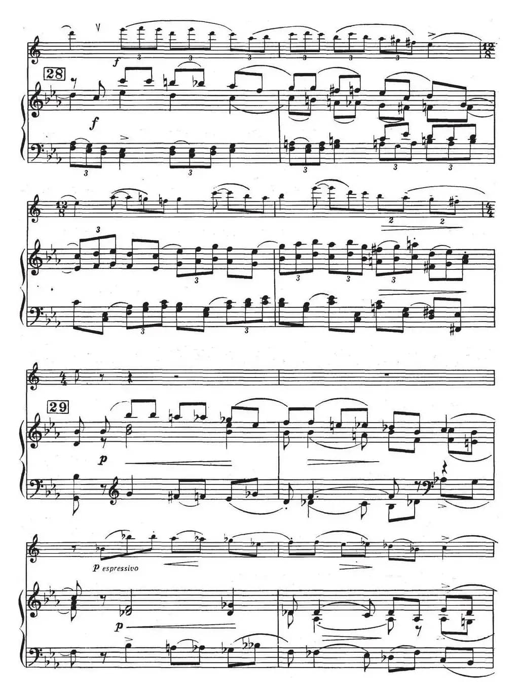 Glazunov Op.109（格拉组诺夫协奏曲Op.109）（萨克斯+钢琴伴奏）