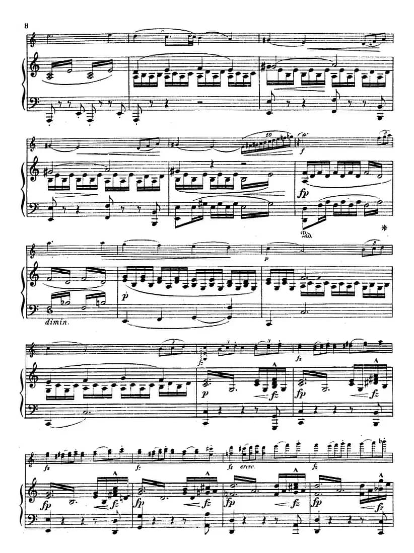 德沃夏克作品53号A小调协奏曲 （小提琴和钢琴）