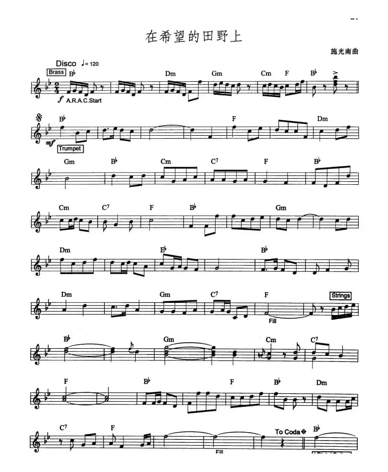 在希望的田野上