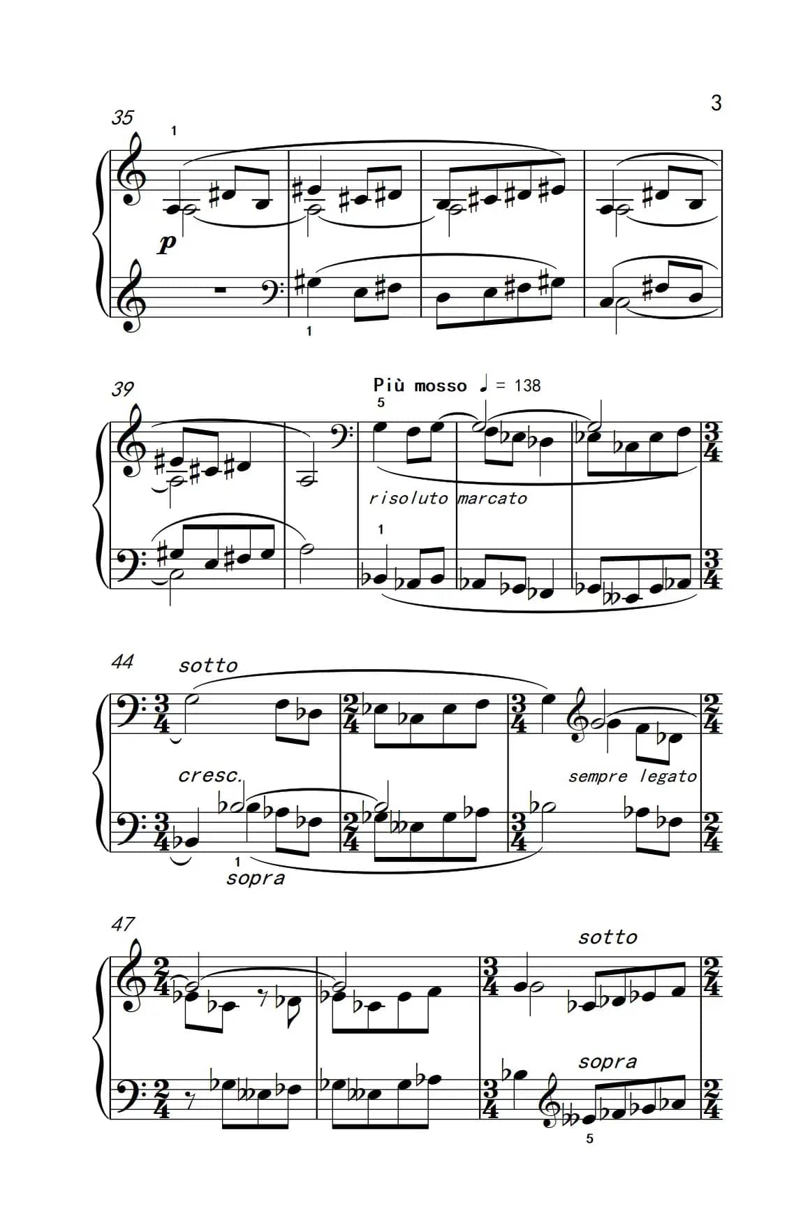 全音音阶（巴托克 小宇宙 钢琴教程 5）