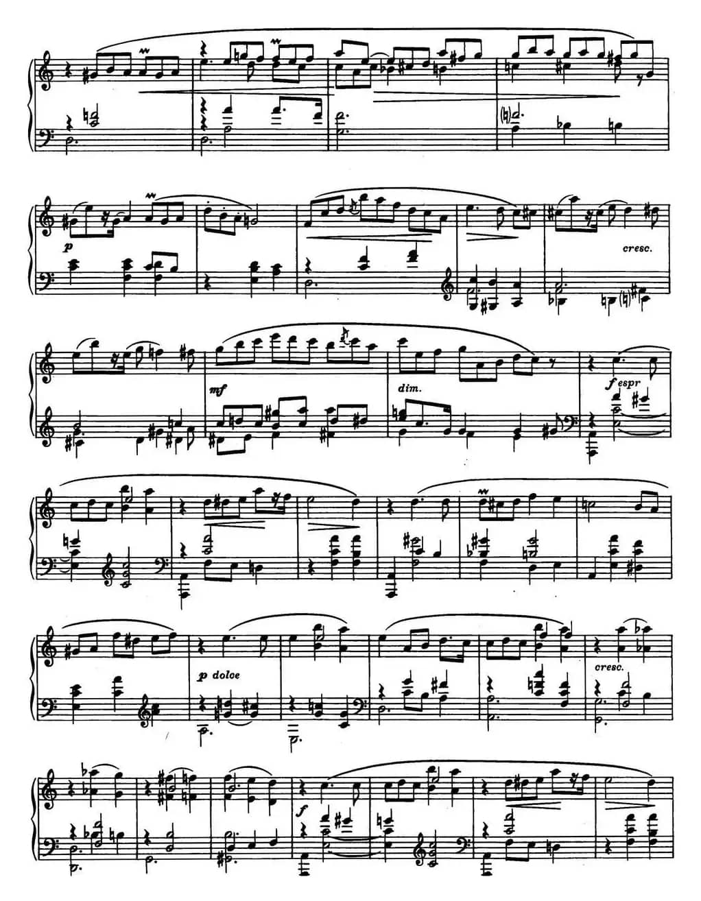 9首玛祖卡舞曲 Op.25（No.2）