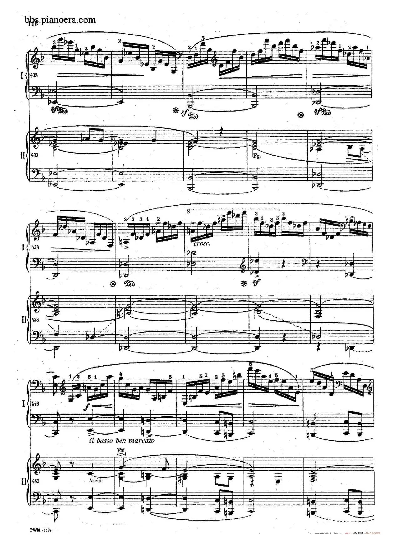 Krakowiak Grand Rondo de Concert Op.14(克拉科维克音乐会用大回旋曲·双钢琴版)