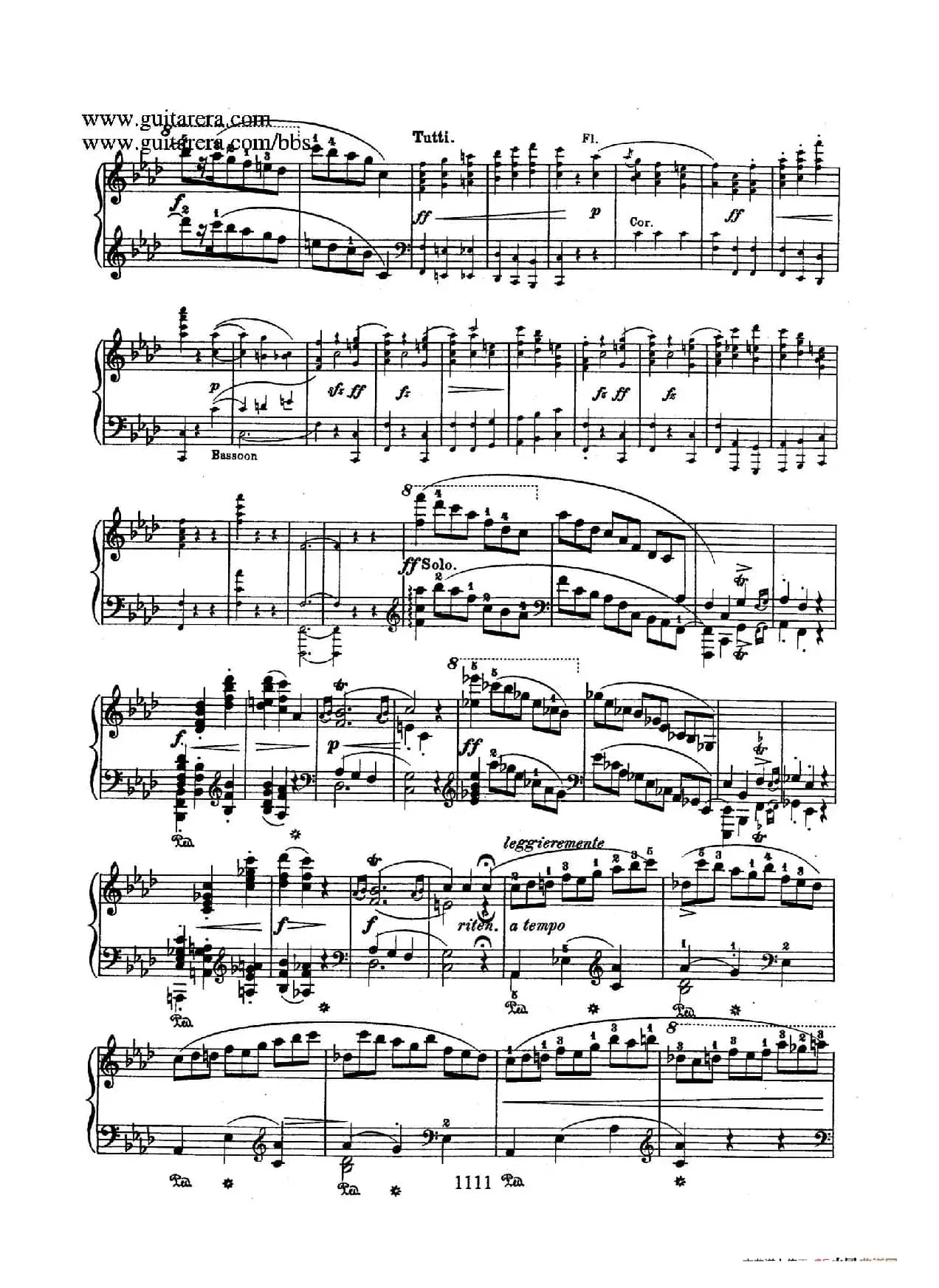 Piano Concerto No.2 in f Minor Op.21(f小调第二钢琴协奏曲·钢琴独奏版)