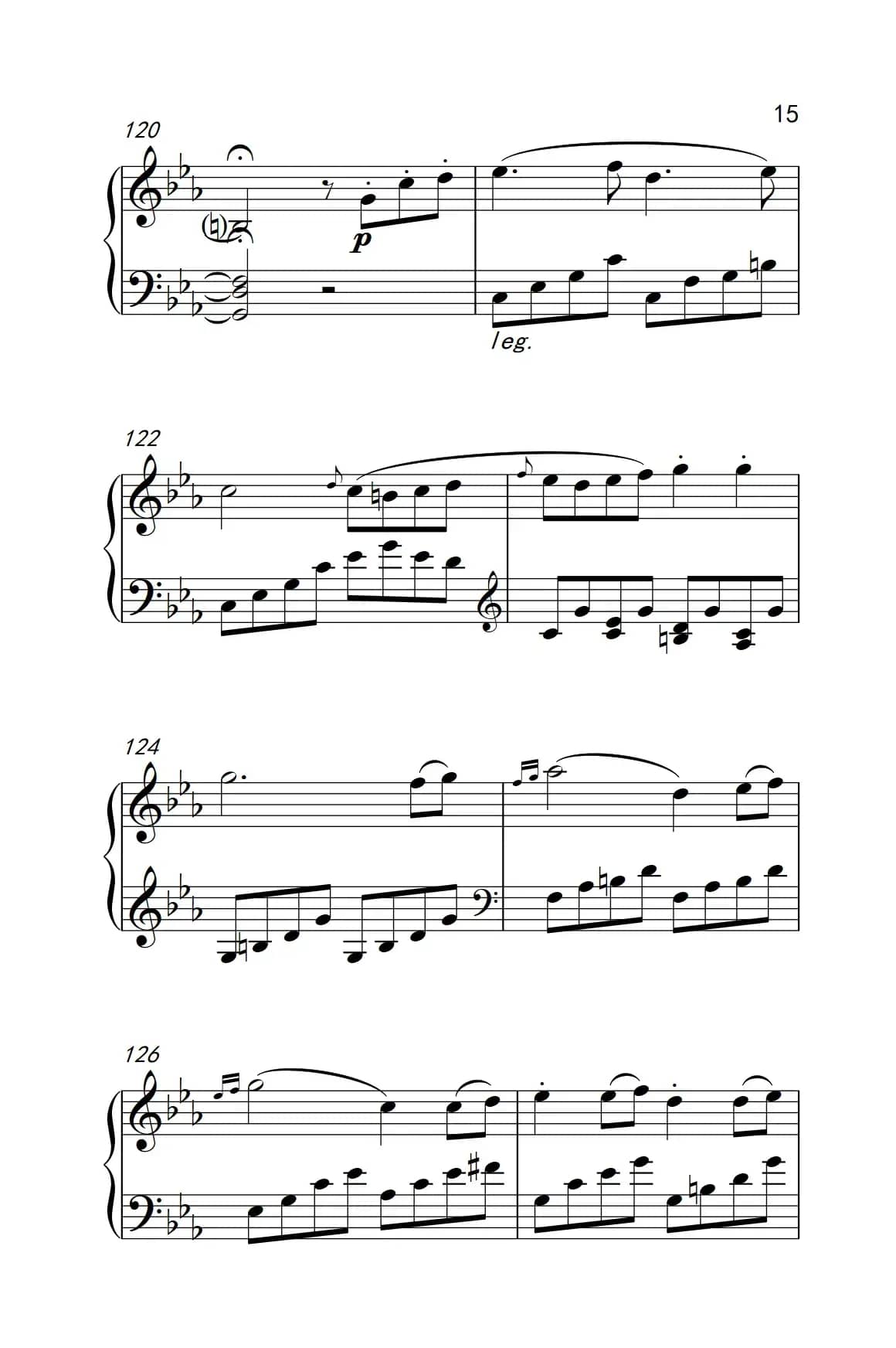 第八钢琴奏鸣曲（悲怆） 快板的回旋曲