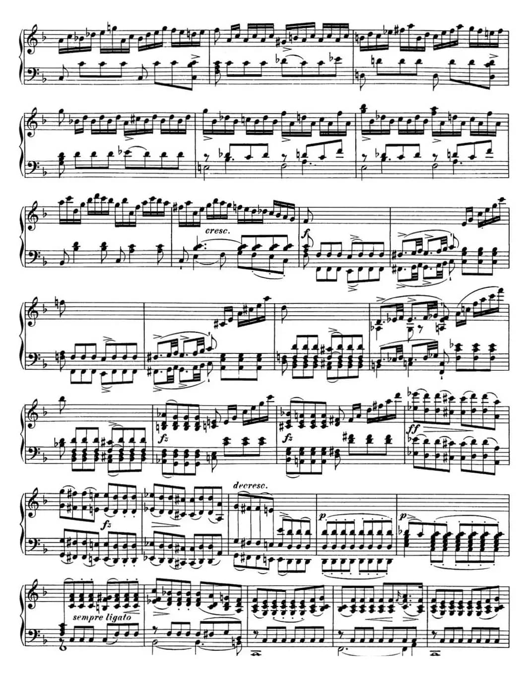 舒伯特f小调即兴曲D.935，Op.142（NO.1）