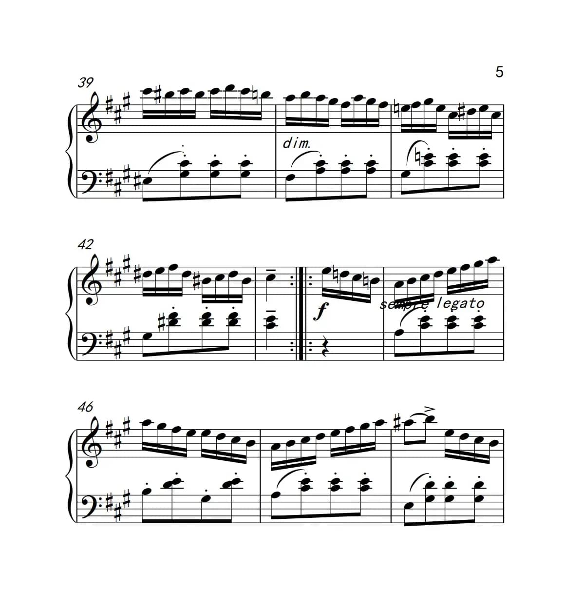 A大调钢琴奏鸣曲（土耳其风格的回旋曲）