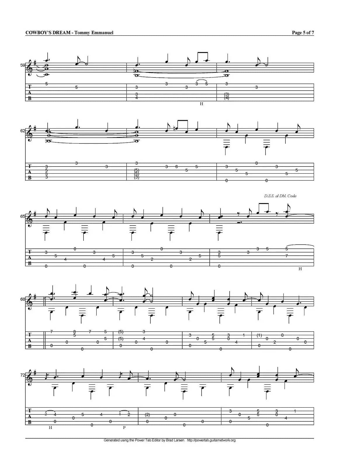 tommy emmanuel：cowboys dream