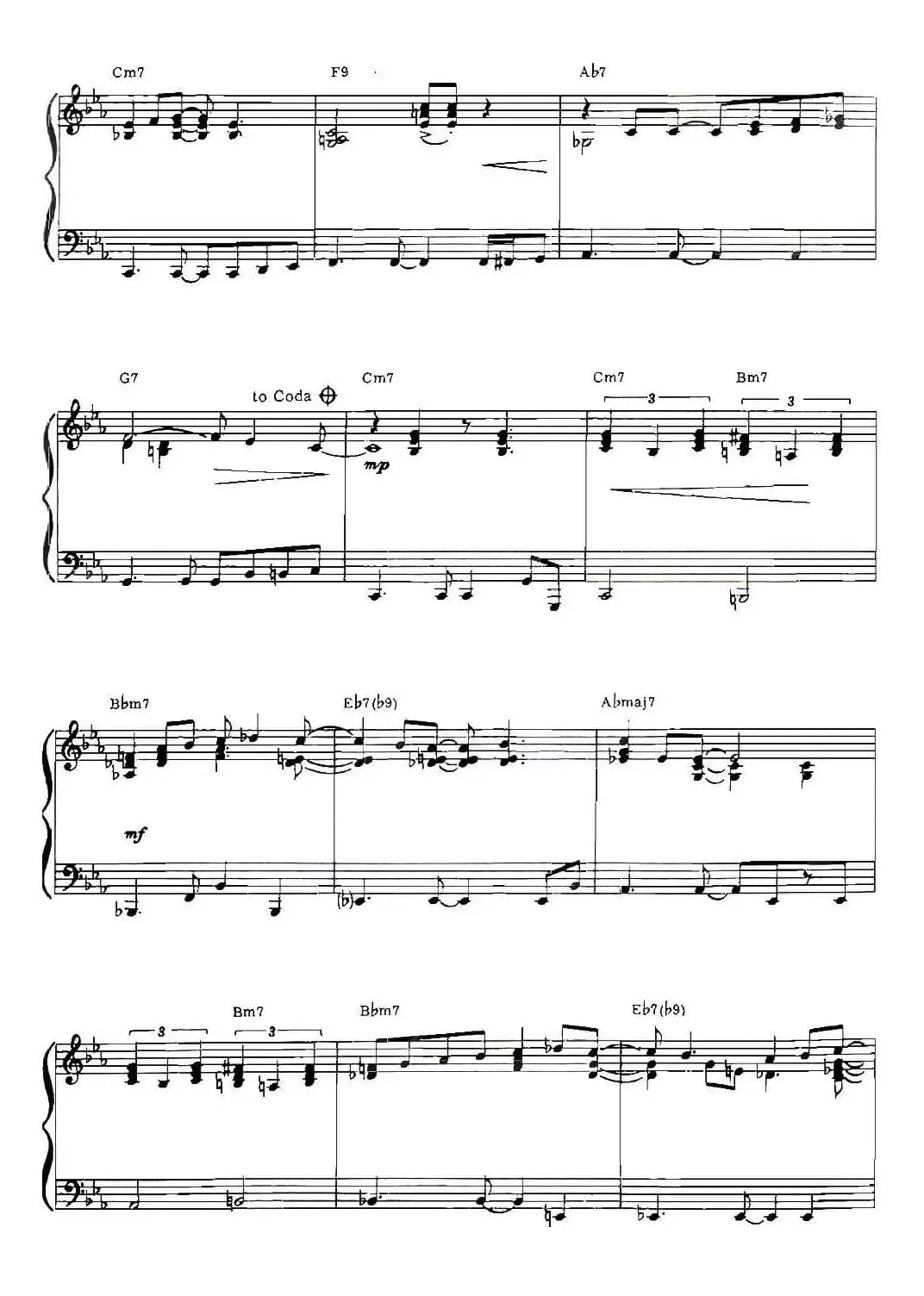 100首欧美流行歌曲钢琴独奏：THIS MASQUERADE