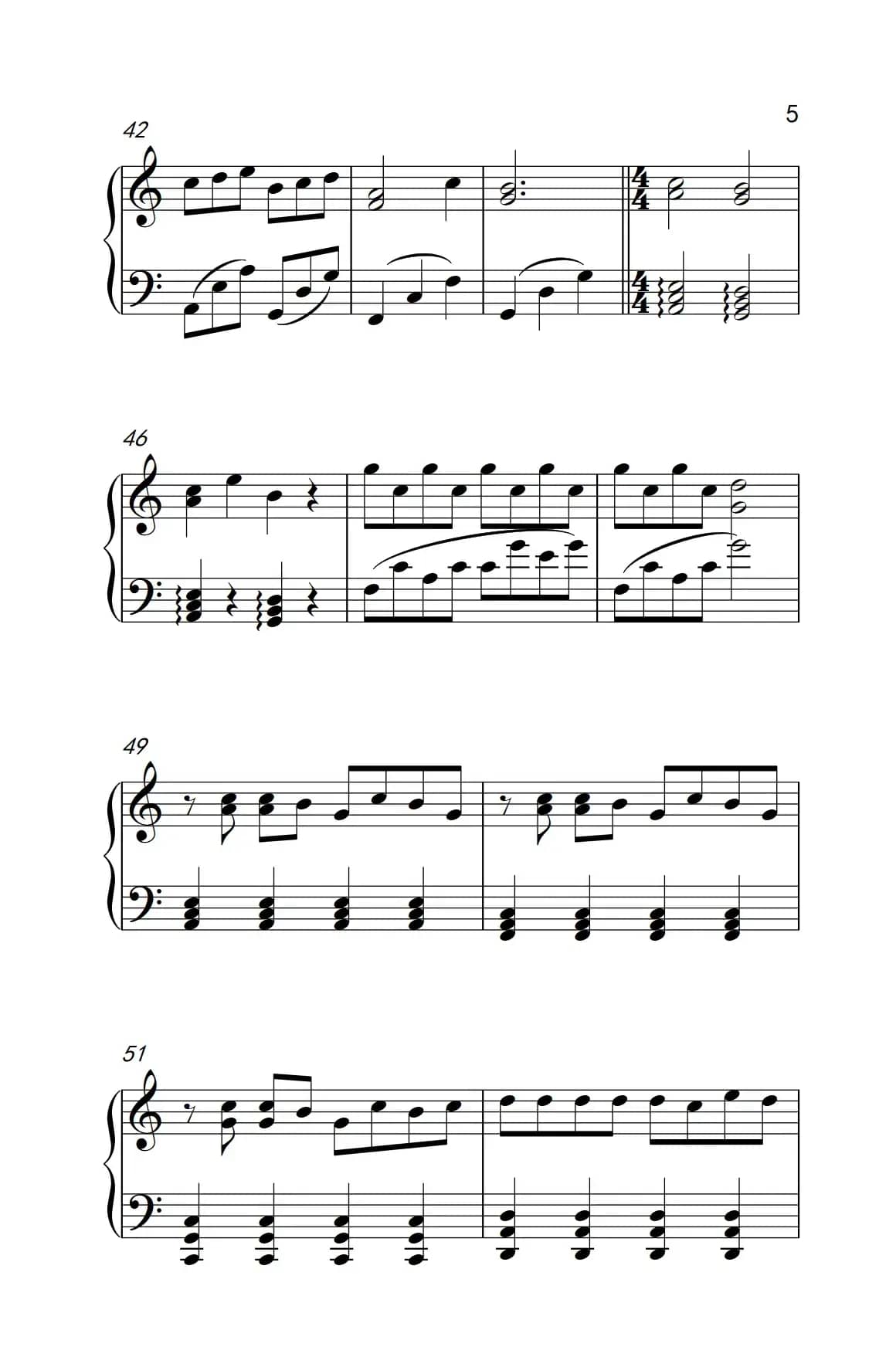 倒带（《弹吧音教》制谱版）