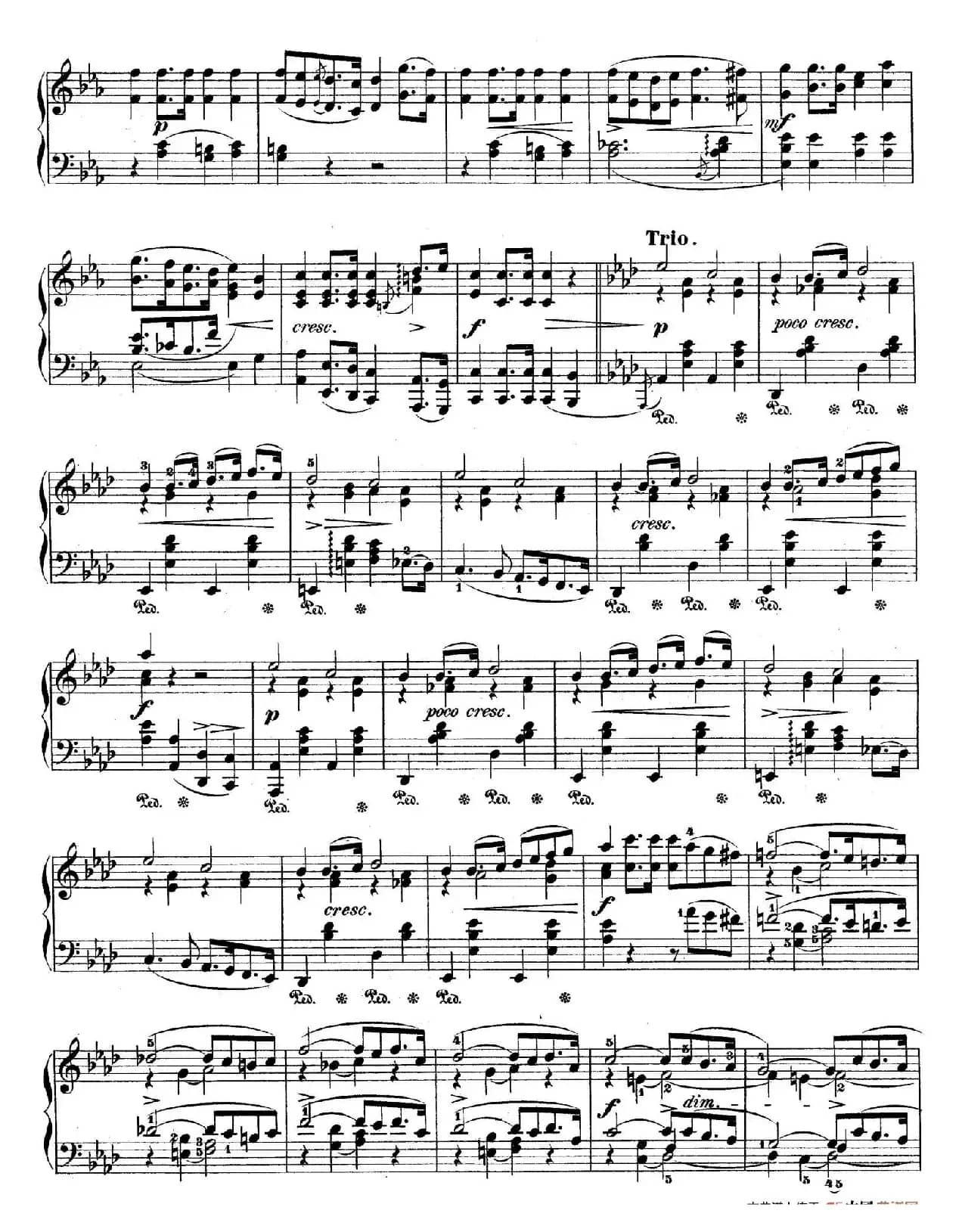 Funeral March Op.72-2（c小调葬礼进行曲）