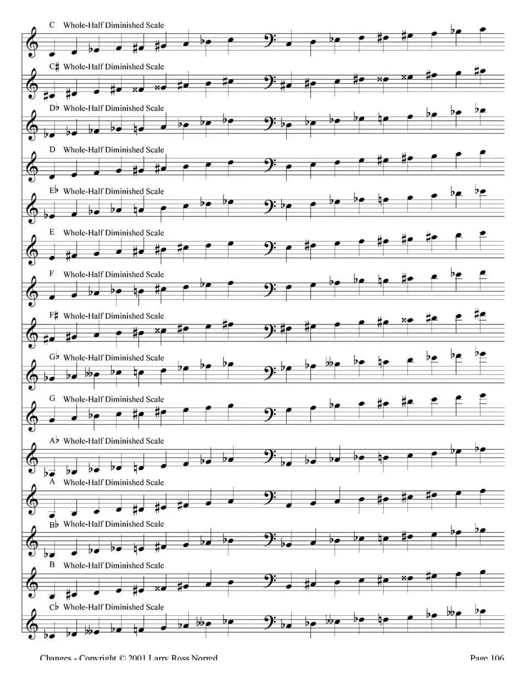 Changes（爵士乐和弦教材）（P101-125）